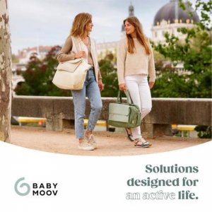 Sac à langer day to day abstract vert Babymoov