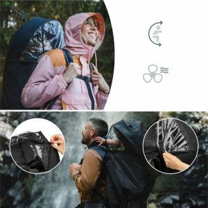 Housse de pluie porte bébé moov & hike Babymoov