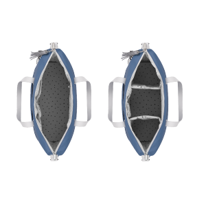 Sac à langer champs-elysees bleu minéral Babymoov