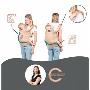 Porte bébé moov & boost Babymoov