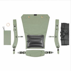 Porte bébé physiologique moov & boost vert sauge Babymoov