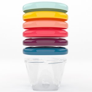 Lot de 6 pots de conservation babybols 180ml Babymoov