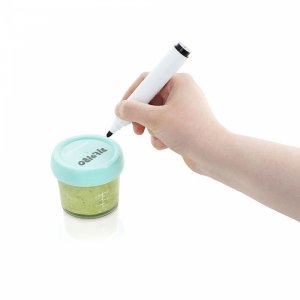 Lot de babybols en verre 4x220ml et 4x100ml + petit livret de recette bio Babymoov