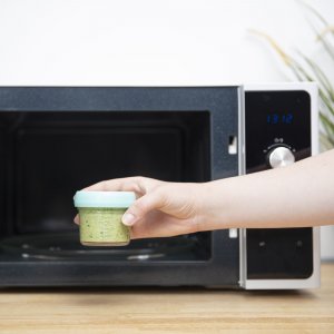 Lot de babybols en verre 4x220ml et 4x100ml + petit livret de recette bio Babymoov