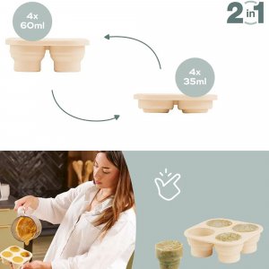 Set grignoteuse et moules en silicone Babymoov