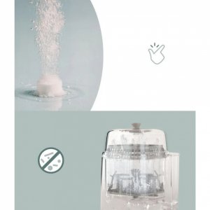 Lot de 120 pastilles de lavage biberon nutriwash Babymoov