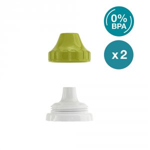 Embouts vissés 2ème âge snack spout x2 pour gourde foodii
