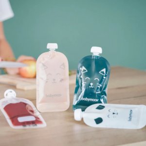 Lot de 20 gourdes réutilisables isy Babymoov