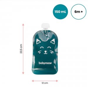 Lot de 20 gourdes réutilisables isy Babymoov