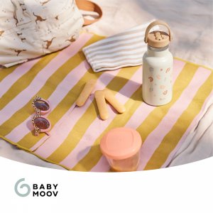 Gourde isotherme little explorer ivoire 350 ml Babymoov