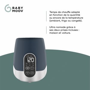 Chauffe biberon nutri smart maison/voiture Babymoov