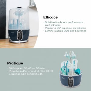Stérilisateur purificateur biberon turbo pure Babymoov
