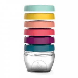 Pack robot cuiseur multifonctions nutribaby+ xl mineral black et 6 babybols 180 ml Babymoov