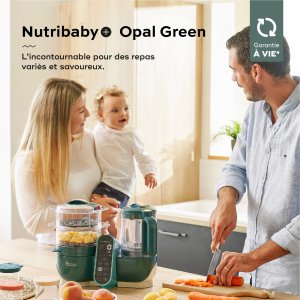 Robot nutribaby+ opal green Babymoov