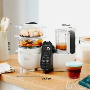 Robot nutribaby+ blanc + contenant isy inox Babymoov