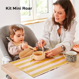 Coffret repas bébé premiers mois mini roar Babymoov