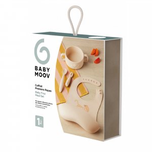 Coffret repas bébé premiers mois mini roar Babymoov