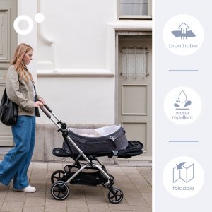 Couffin bébé nest & go grey Babymoov