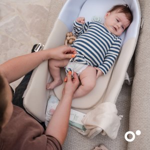 Couffin bébé nest & go sand Babymoov