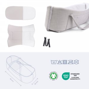 Couffin bébé nest & go sand Babymoov