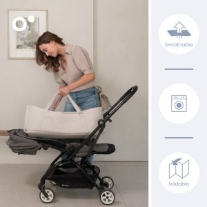 Couffin bébé nest & go sand Babymoov