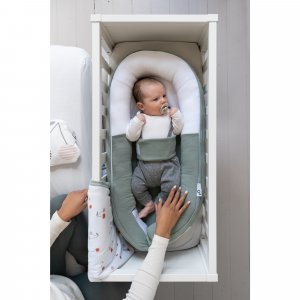 Réducteur de lit cocoon doomoo tetra green Babymoov