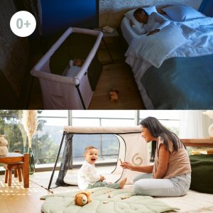 Lit parapluie moov and sleep sable Babymoov