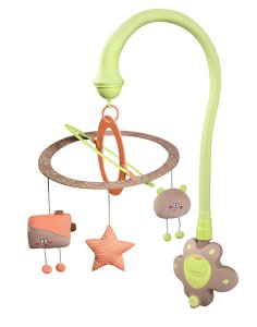 Mobile d'éveil starlight vert amande Babymoov