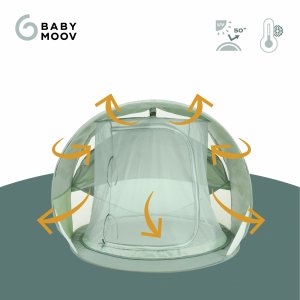 Tente anti-uv rafraîchissante moov & protect Babymoov