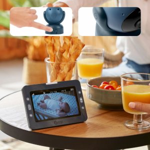 Babyphone vidéo yoo master+ hd avec caméra additionnelle Babymoov
