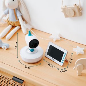 Babyphone vidéo yoo moov motorisé 360° Babymoov