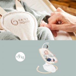 Balancelle bébé électrique swoon hoop sand Babymoov