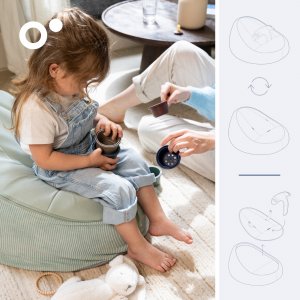 Transat bébé doomoo seat'n grow green Babymoov