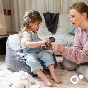 Transat bébé doomoo seat'n grow grey Babymoov