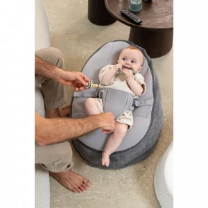 Transat bébé doomoo seat'n grow grey Babymoov