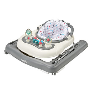 Trotteur bébé 2 en 1 zinc Babymoov