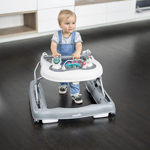 Trotteur bébé 2 en 1 zinc Babymoov