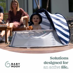 Tente de jeux anti-uv 3-en-1 aquani marinière Babymoov