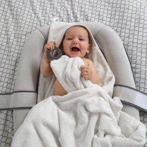 Cape de bain dry'n play white Babymoov