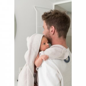 Cape de bain dry'n play almond Babymoov