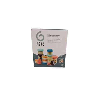 Les imparfaits - babybols en verre multiset 220mlx4 , 100mlx4 + livret recettes bio