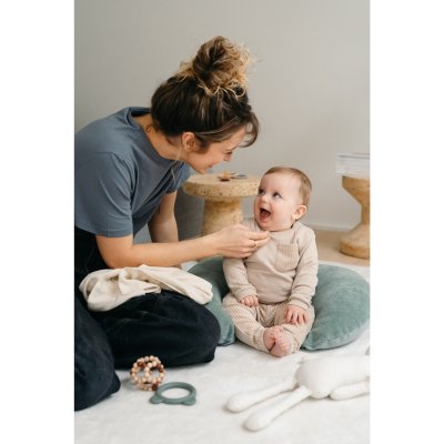 Lot de 3 langes en gaze de coton lovely sweety cream