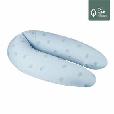 Coussin d'allaitement b.love bleu wind