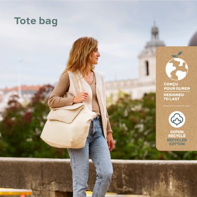 Sac à langer tote bag bloom