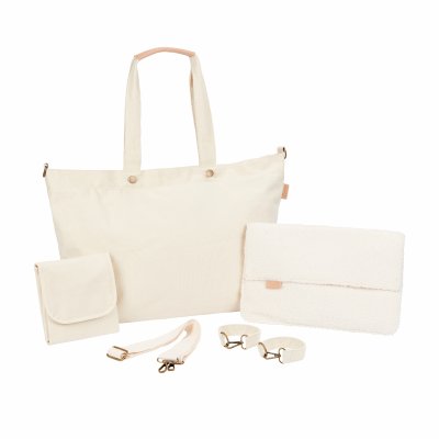 Sac à langer tote bag sherpa