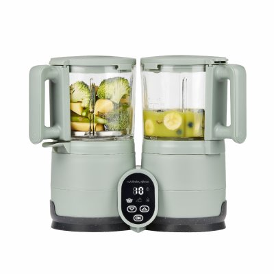 Robot nutribaby glass celadon green