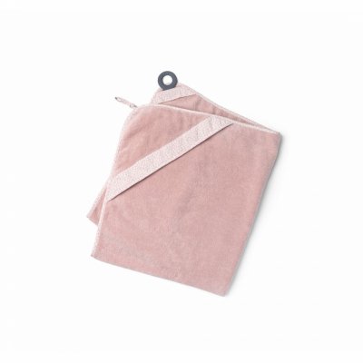 Cape de bain dry'n play pink