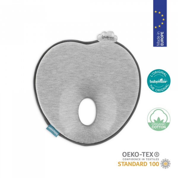 Les imparfaits - cale-tête ergonomique lovenest original smokey Babymoov