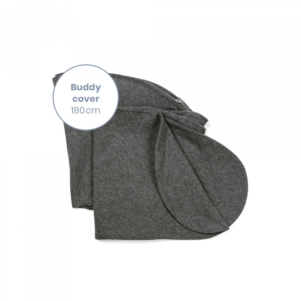 Housse pour coussin d'allaitement buddy chine anthracite Babymoov