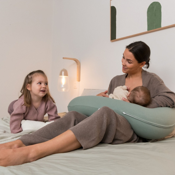 Coussin de maternité doomoo buddy cloudy kaki Babymoov